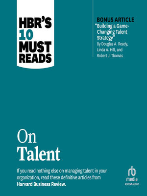 HBR's 10 Must Reads on Talent - Audiobook